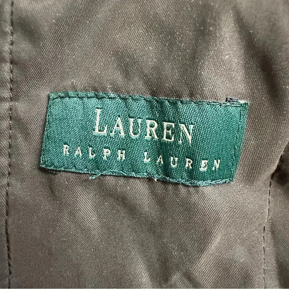 Lauren Ralph Lauren Brown Women’s Water Repellent
Coat Jacket Size L - Picture 10 of 13